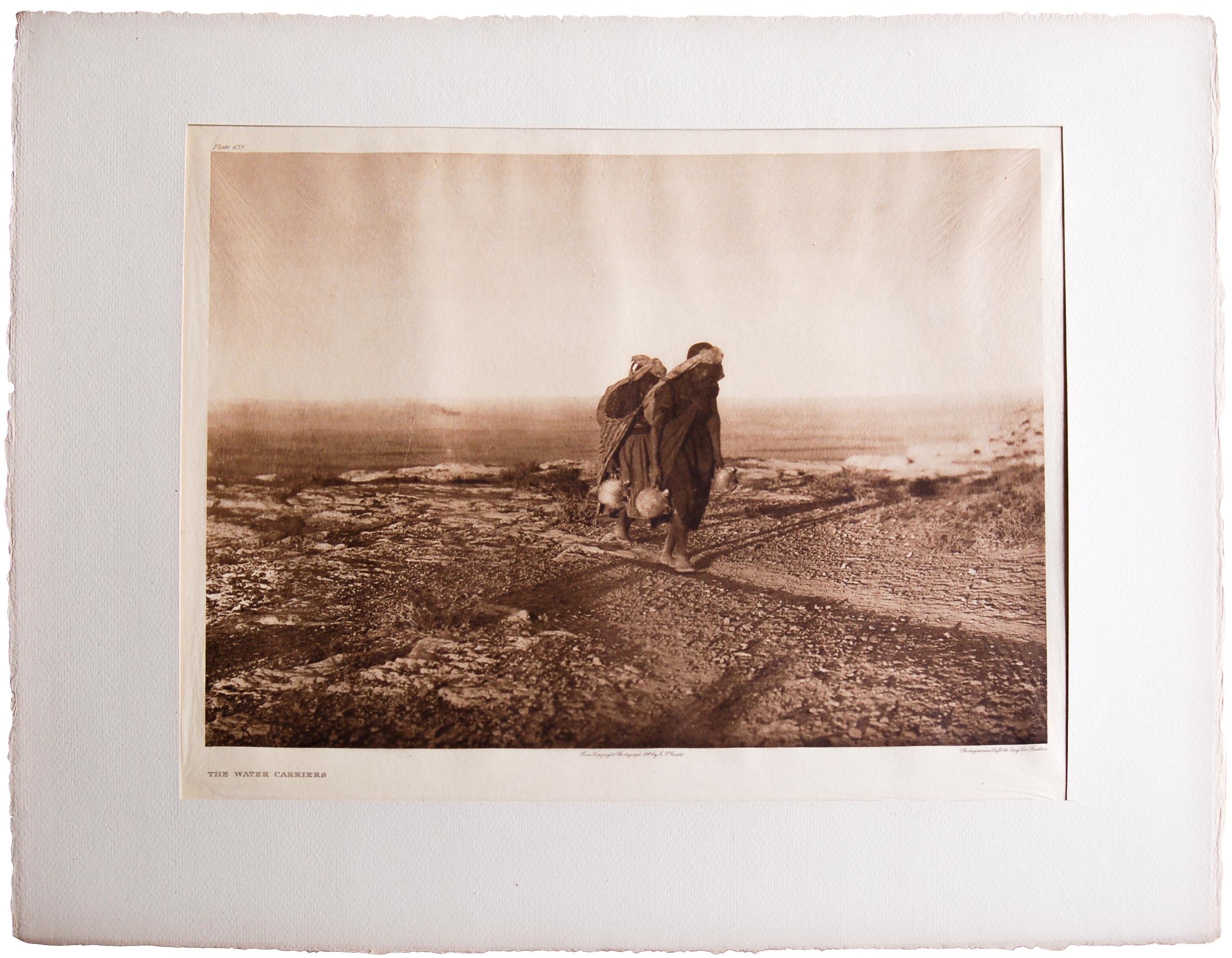 Edward S. Curtis Landscape Photograph - The Water Carriers, 1921