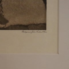 Edward S. Curtis Native American Print “Cowichan Warrior”, John Andrew & Son