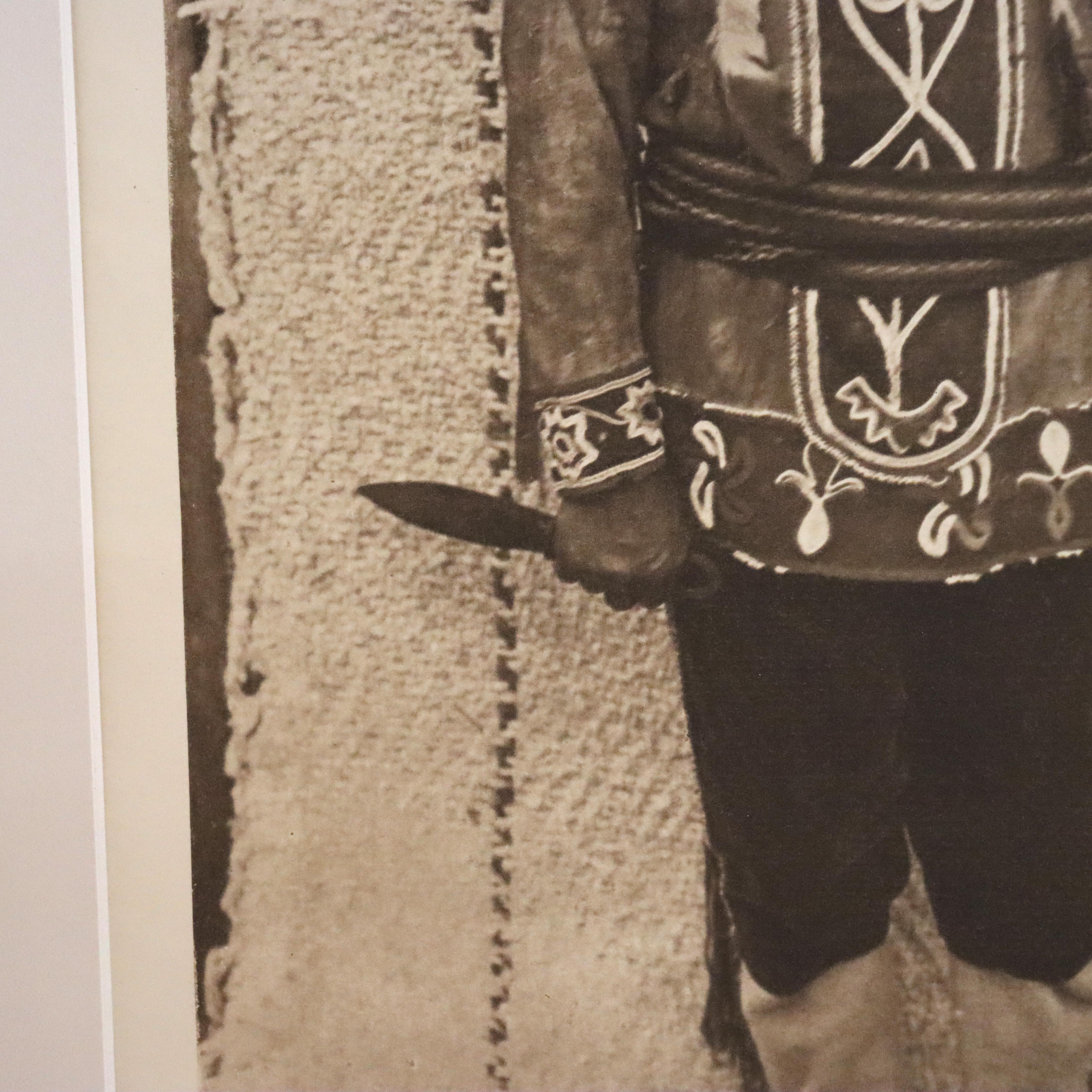 Gravure amérindienne d'Edward S. Curtis 