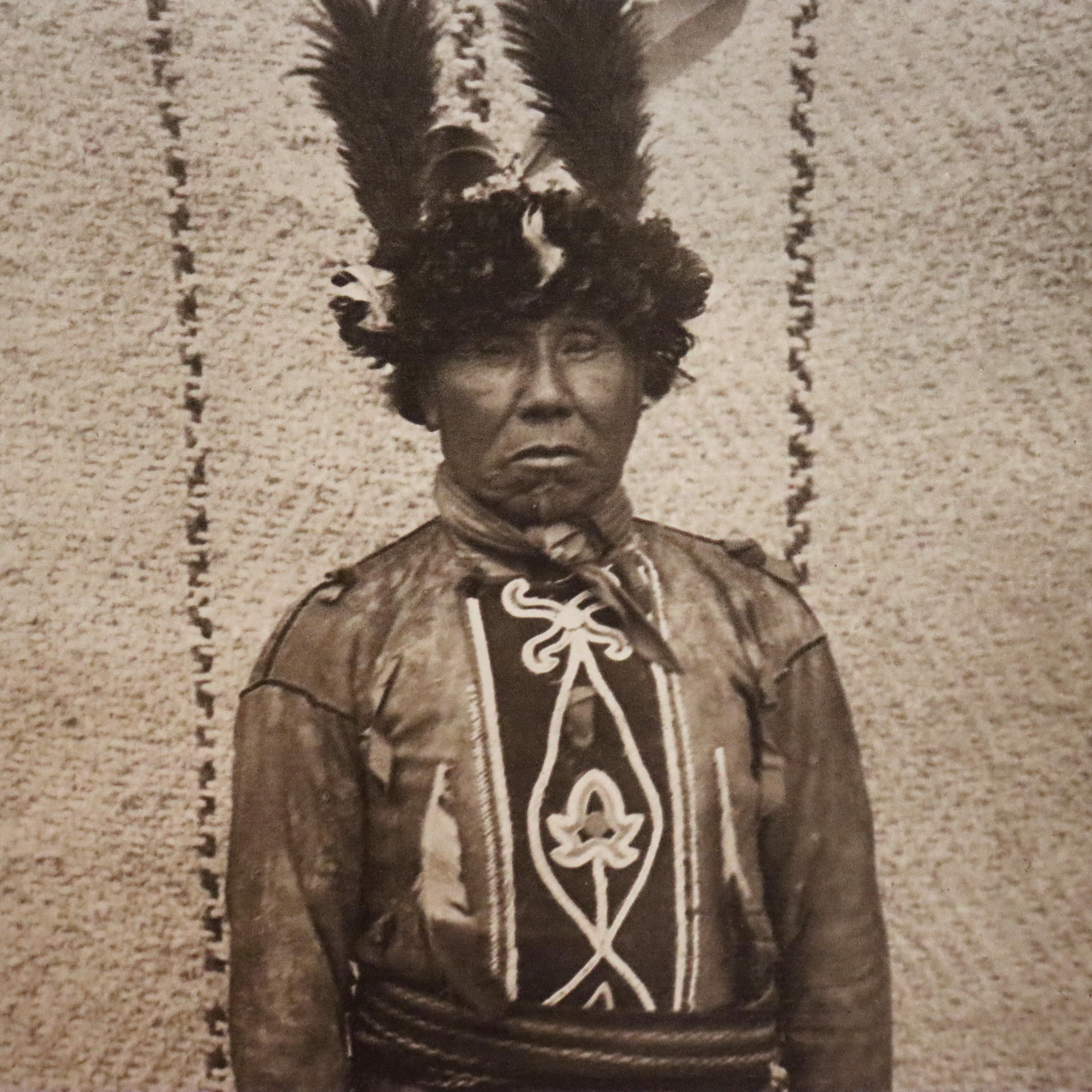 Gravure amérindienne d'Edward S. Curtis 