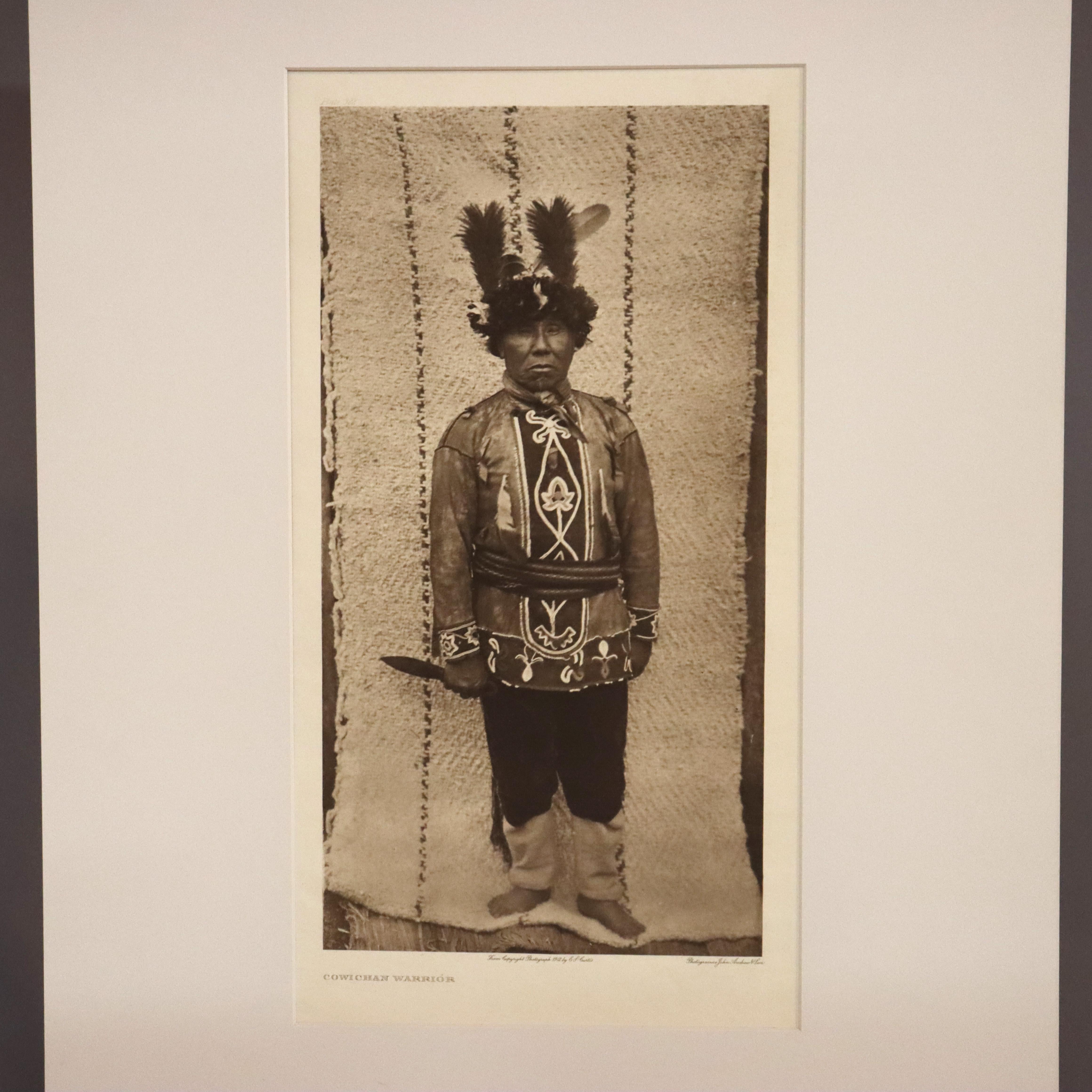 Gravure amérindienne d'Edward S. Curtis 