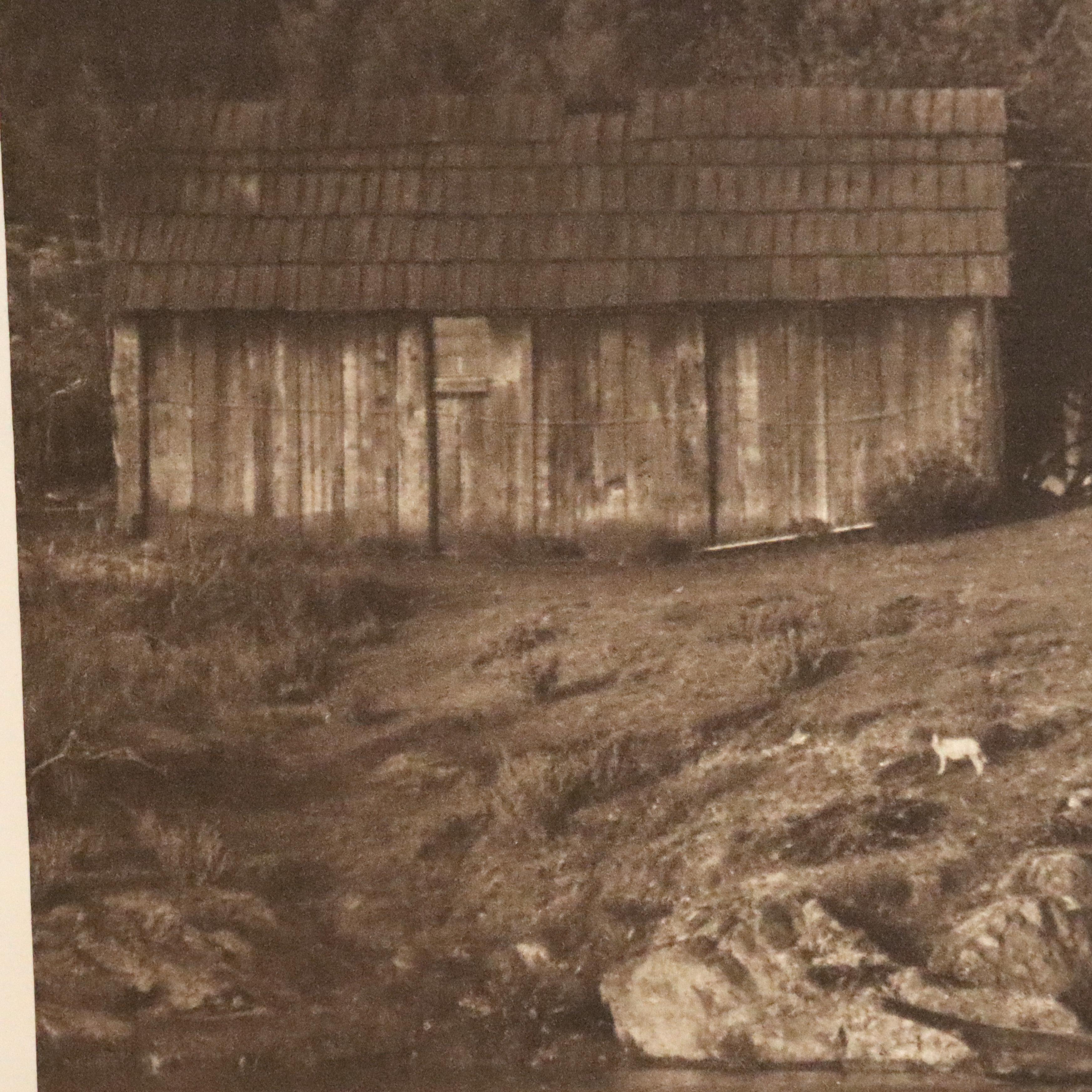 Gravure amérindienne d'Edward S. Curtis 