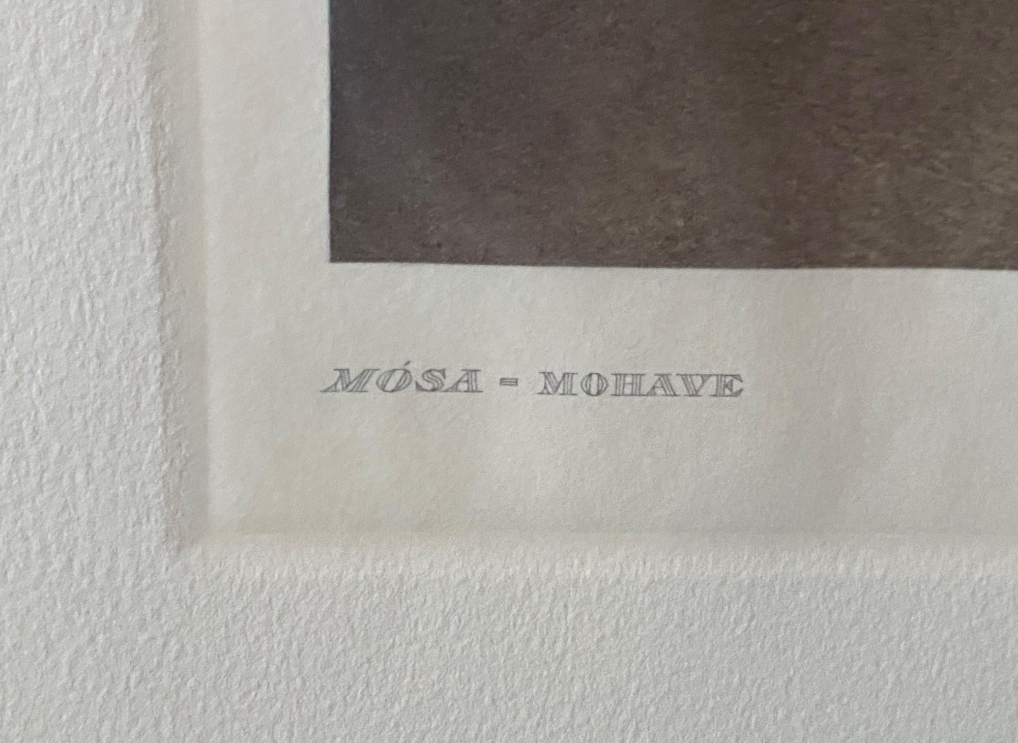 Edward S. Curtis Original Photogravure Mosa Mohave The North American Indian en venta 7