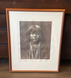 Edward S. Curtis Original Photogravure Mosa Mohave The North American Indian
