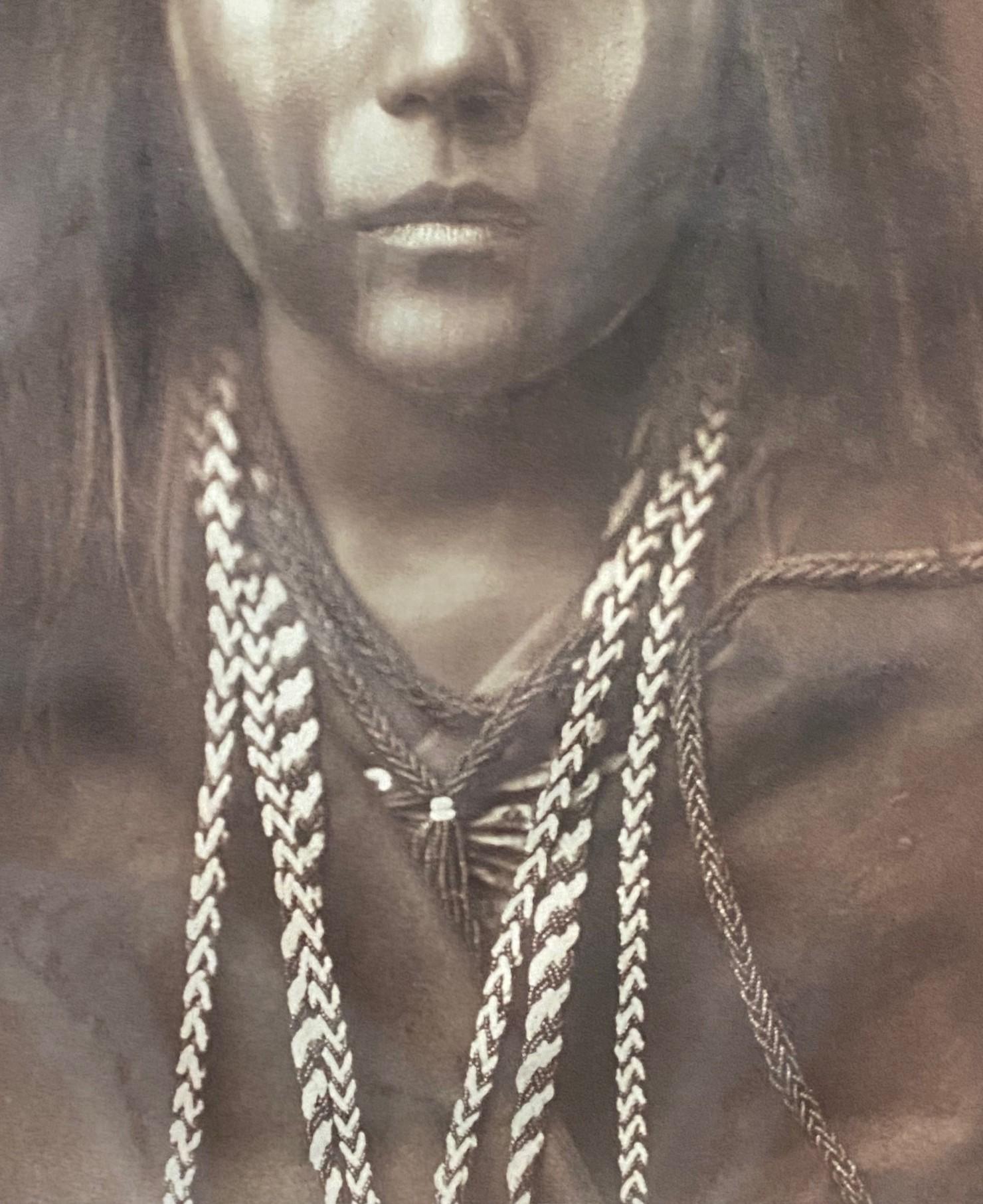Edward S. Curtis Original Photogravure Mosa Mohave The North American Indian en Bueno estado para la venta en Studio City, CA