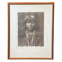 Edward S. Curtis Original Photogravure Mosa Mohave The North American Indian
