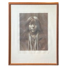 Edward S. Curtis Original Photogravure Mosa Mohave The North American Indian