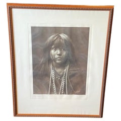 Edward S. Curtis Original Photogravure Mosa Mohave The North American Indian