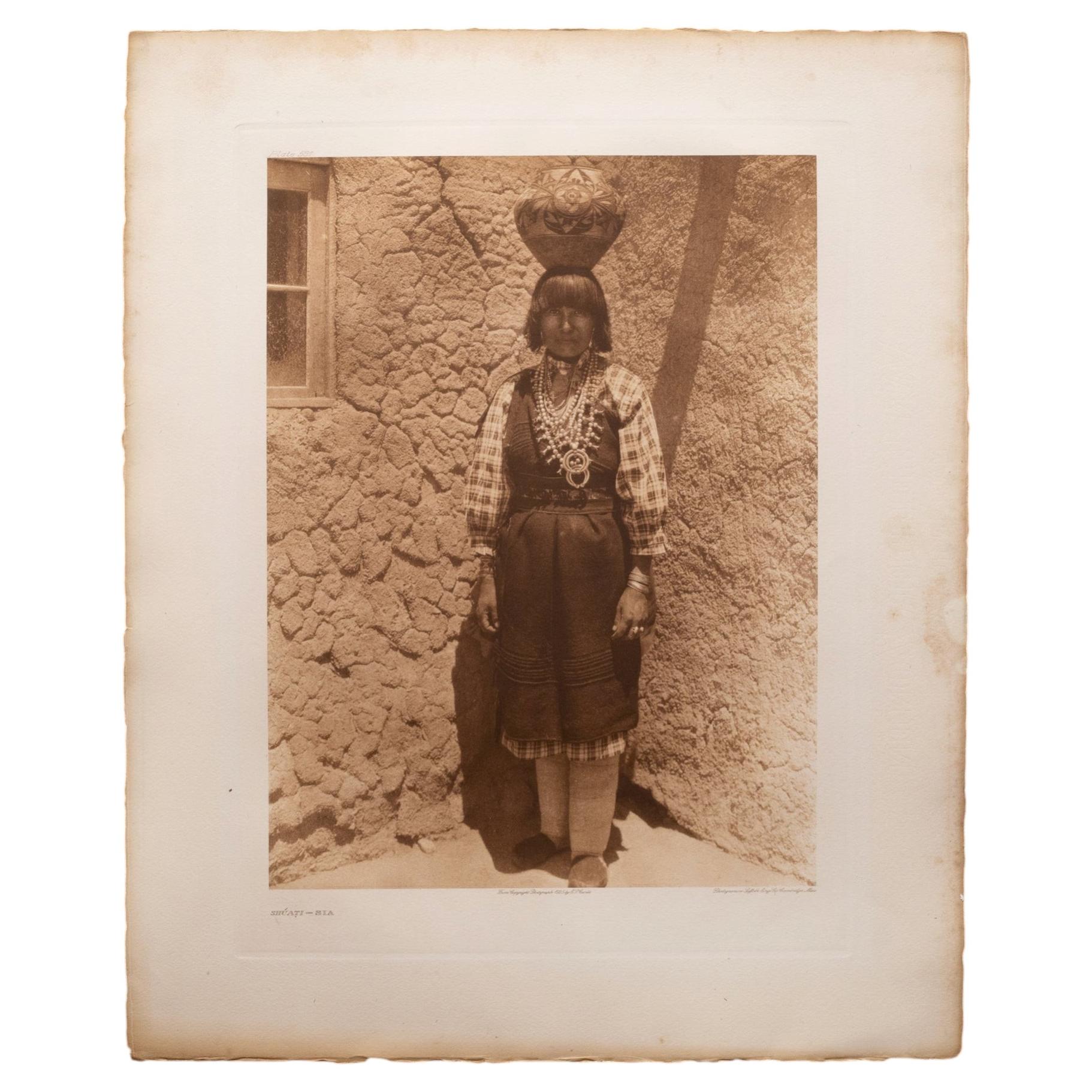 Edward S. Curtis, Suati-Sia Pueblo, Fotogravur, 1925