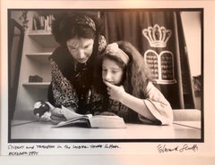 Photo Student, Teacher Lander School Budapest Vintage Silver Gelatin Photograph 