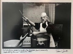 Photo Tzitzko Abinun Jewish Cooking Budapest Vintage Gelatin Photographie 