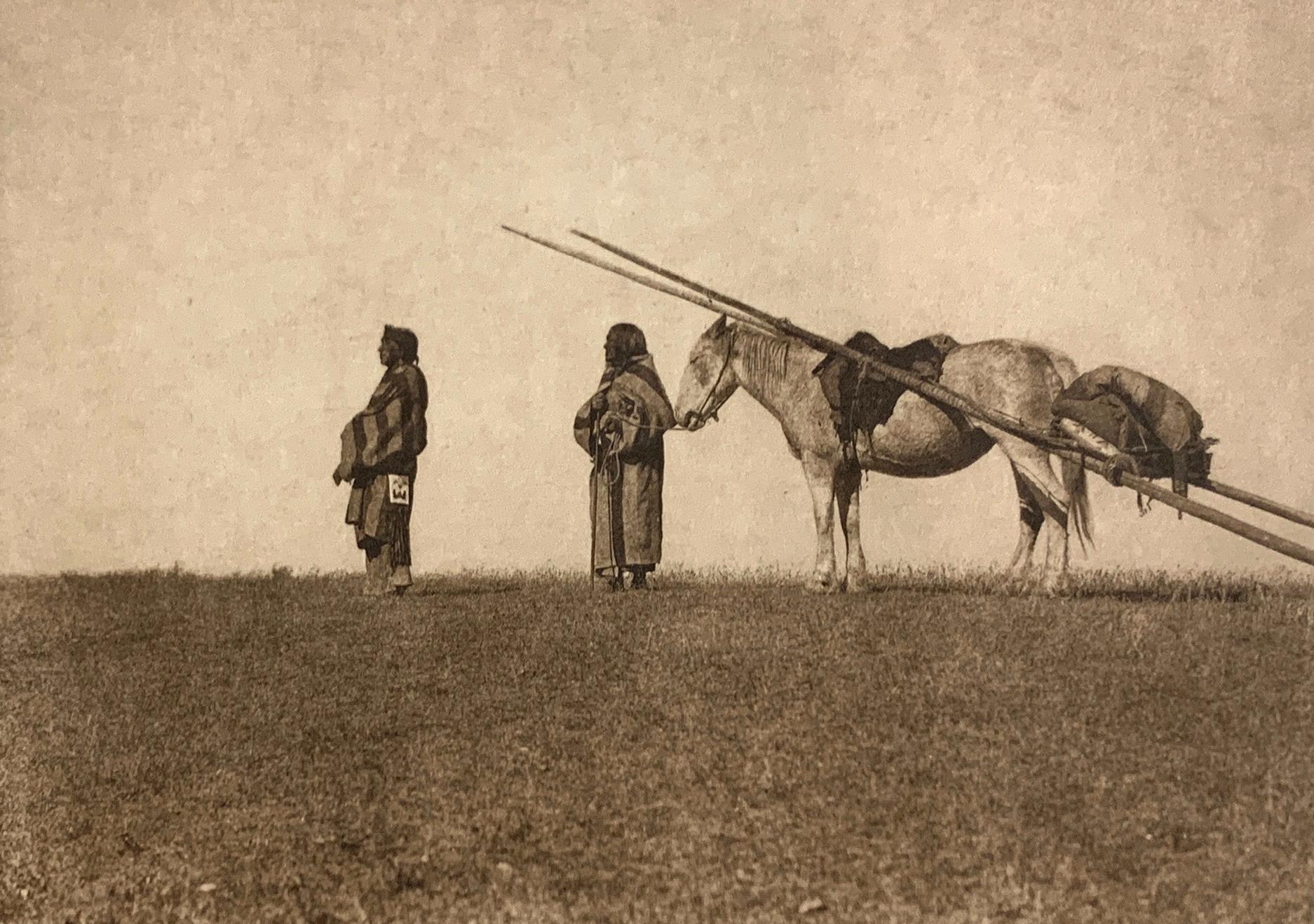 A Travois - Blackfoot