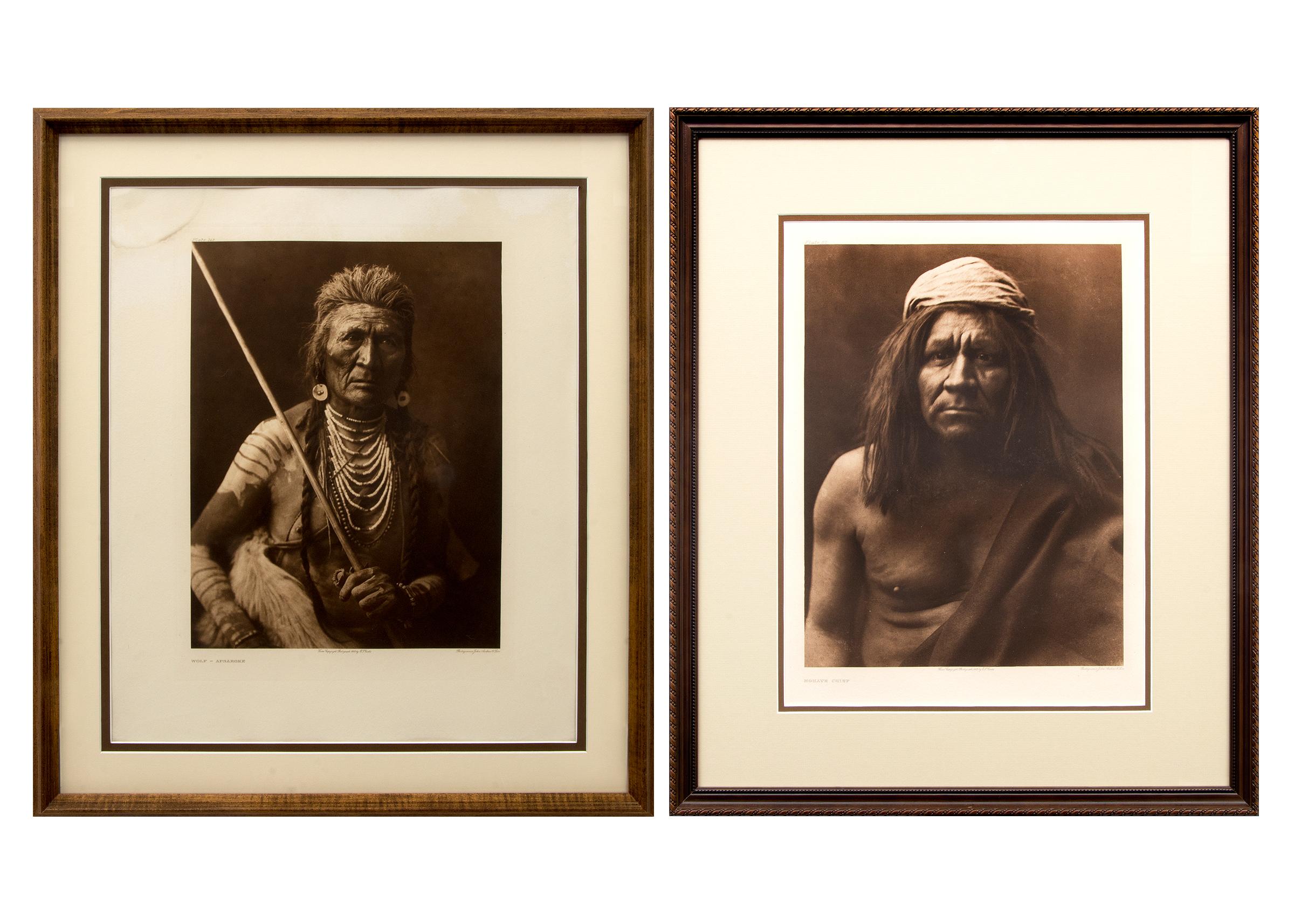 Edward Sheriff Curtis A Cree Indian at 1stDibs