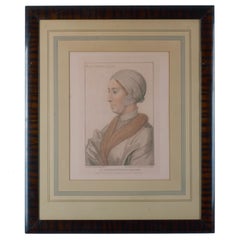 Edward Stanley and Anne Boleyn, Engravings by Bartolozzi after Holbein c.1790s