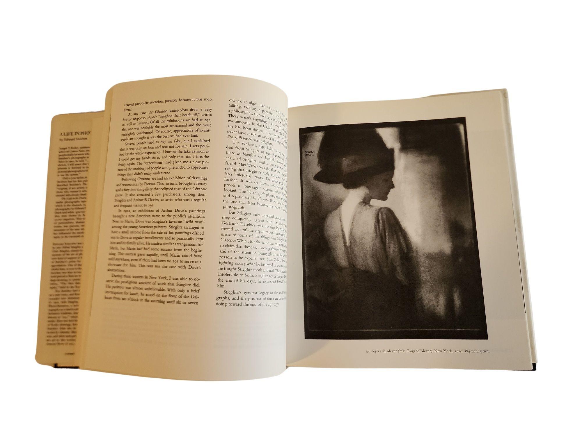EDWARD STEICHEN A Life in Photography Hardcover Book 1984 In Good Condition For Sale In North Hollywood, CA