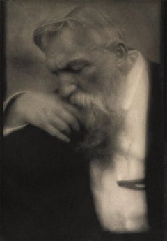 Edward Steichen. M. Auguste Rodin 1911, photogravure on Japan tissue, Camerawork