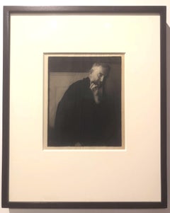 Edward Steichen. The Photographer's Best Model-Bernard Shaw, 1913, photogravure
