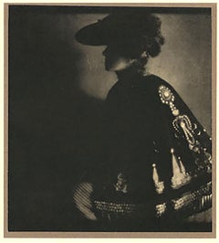 Poster Lady, 1906, from Camerawork, Steichen Supplement, photogravure