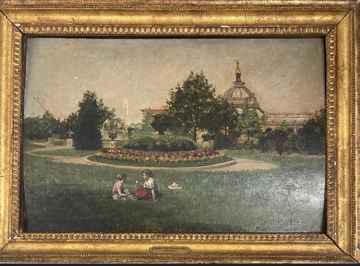 “Philadelphia” - Painting by Edward Stratton Holloway