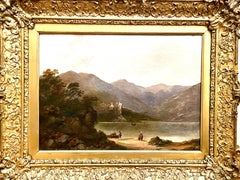 Antique Loch Awe and Kilchurn Castle
