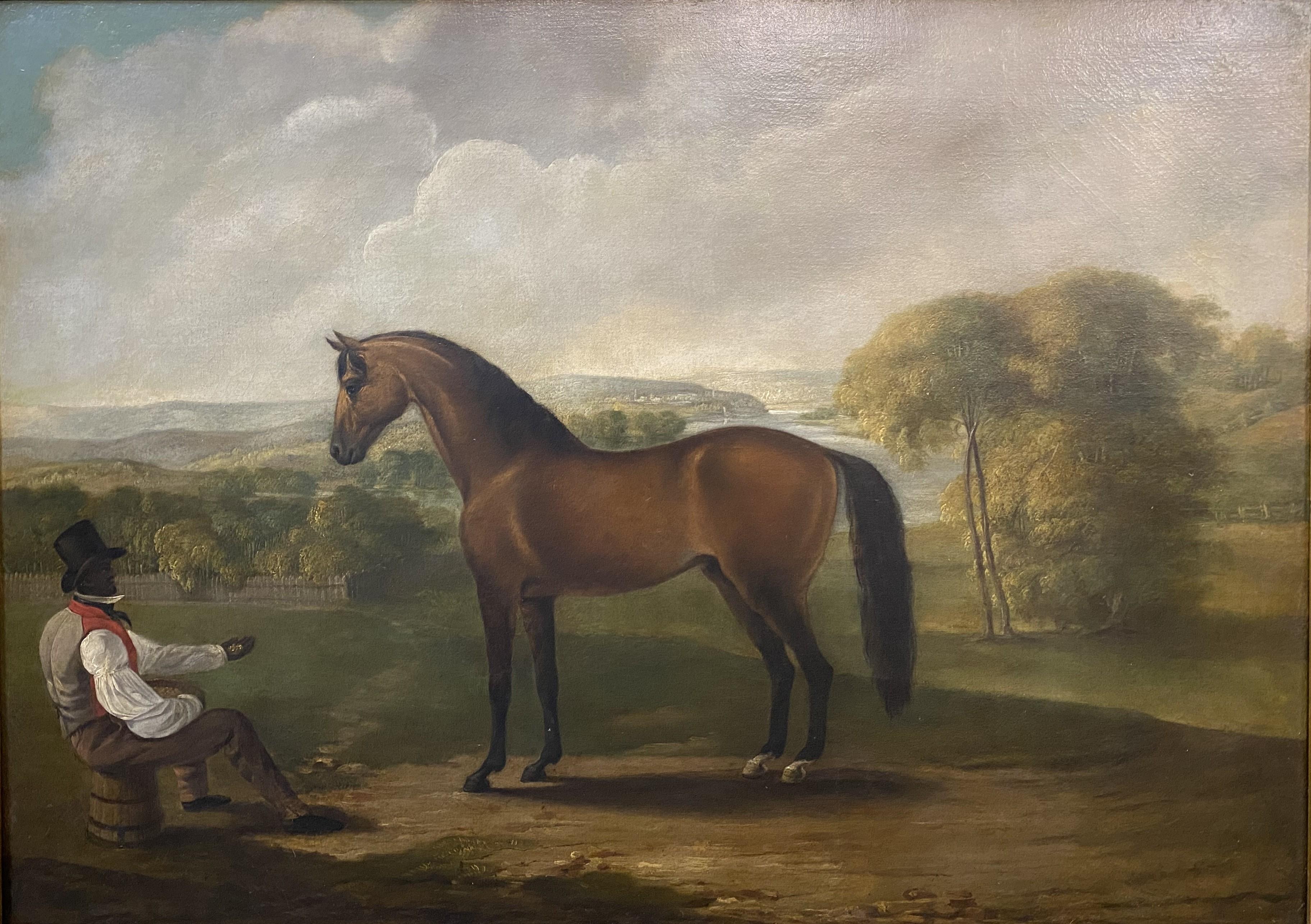 El joven Pie Ligero - Painting de Edward Troye