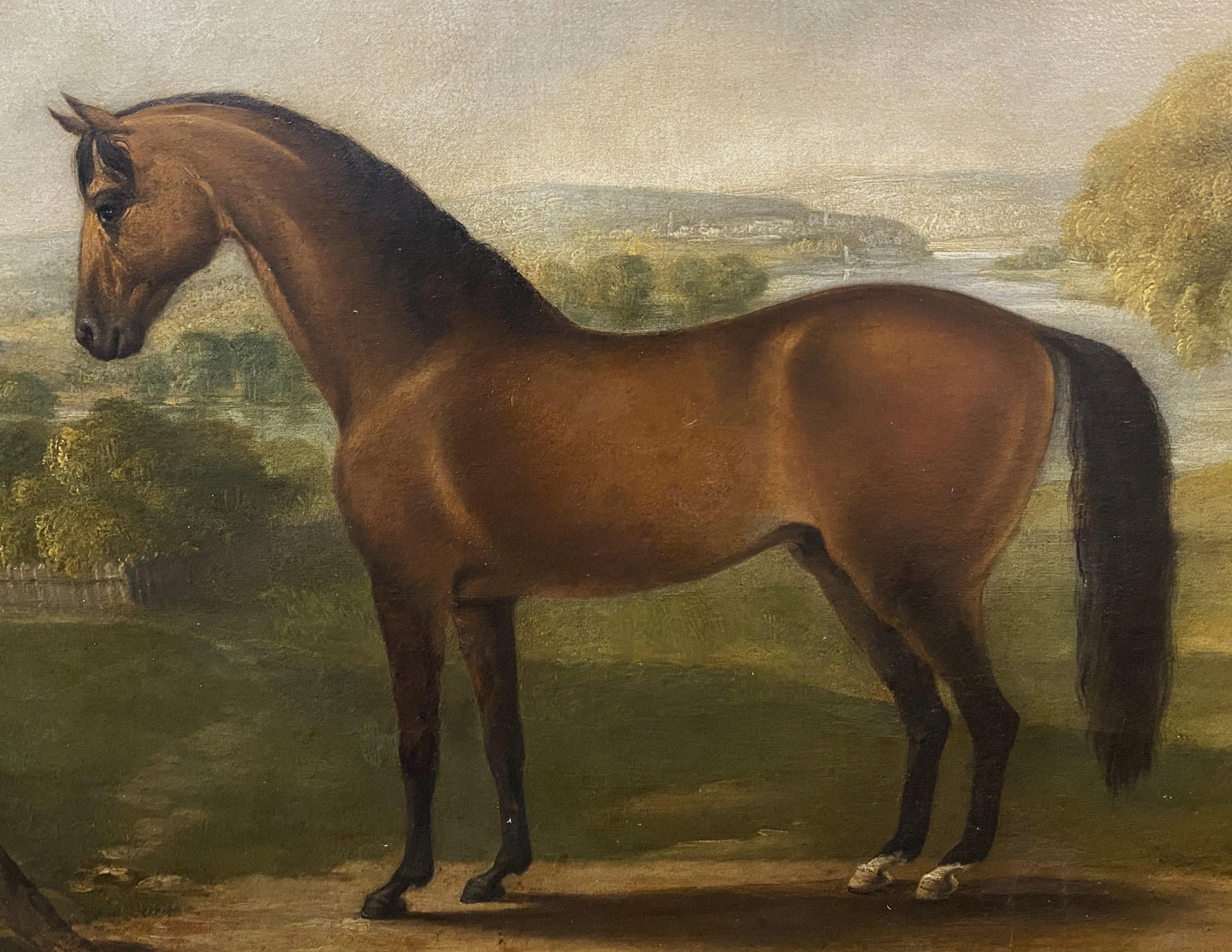 El joven Pie Ligero - Landscape Painting Marrón de Edward Troye