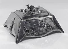 Edward VII 1901 Coronation Silver Box, Mappin & Webb, London, 1901