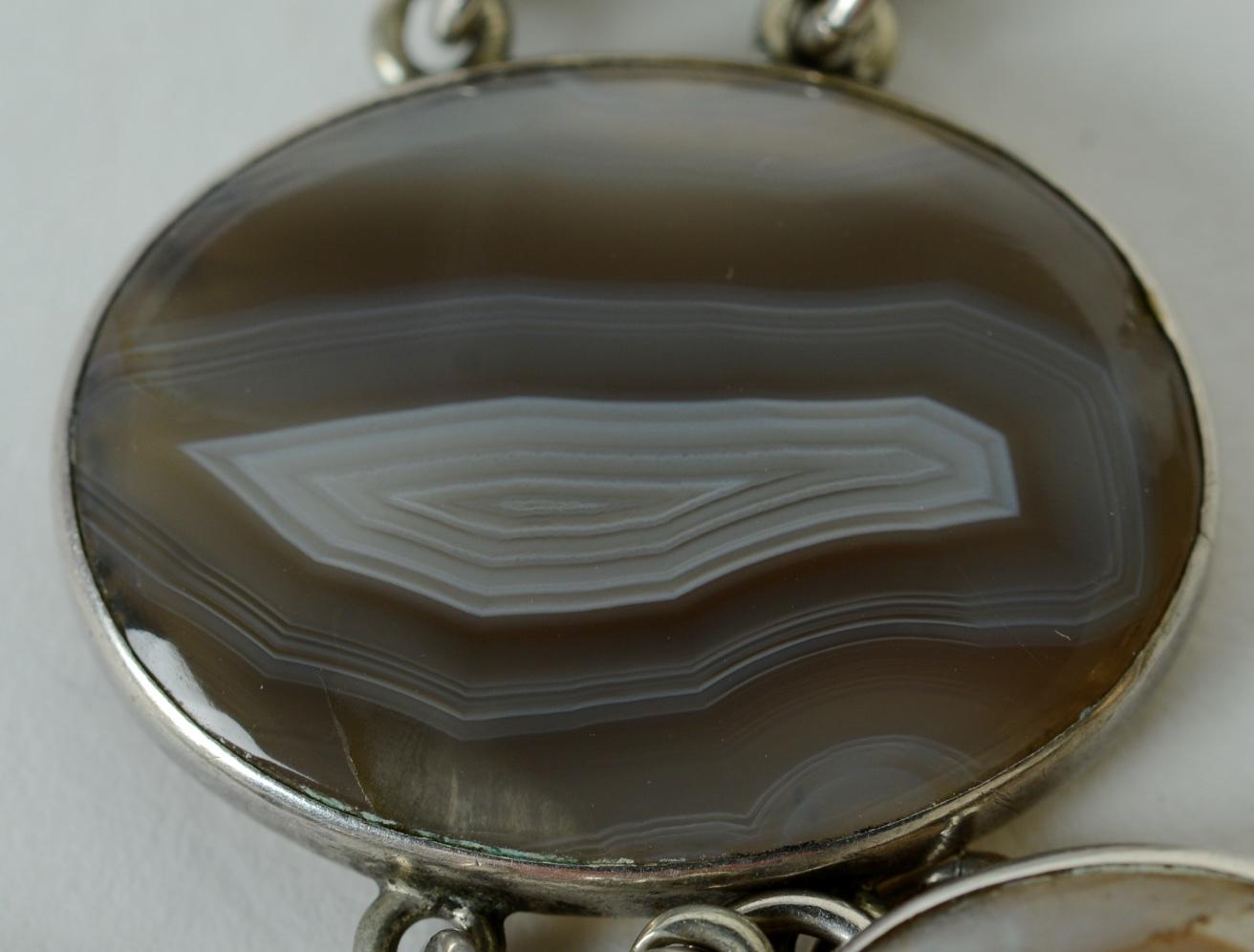 Edward VII and Queen Alexandra Coronation Souvenir Bracelet, Agate, c1902 For Sale 6