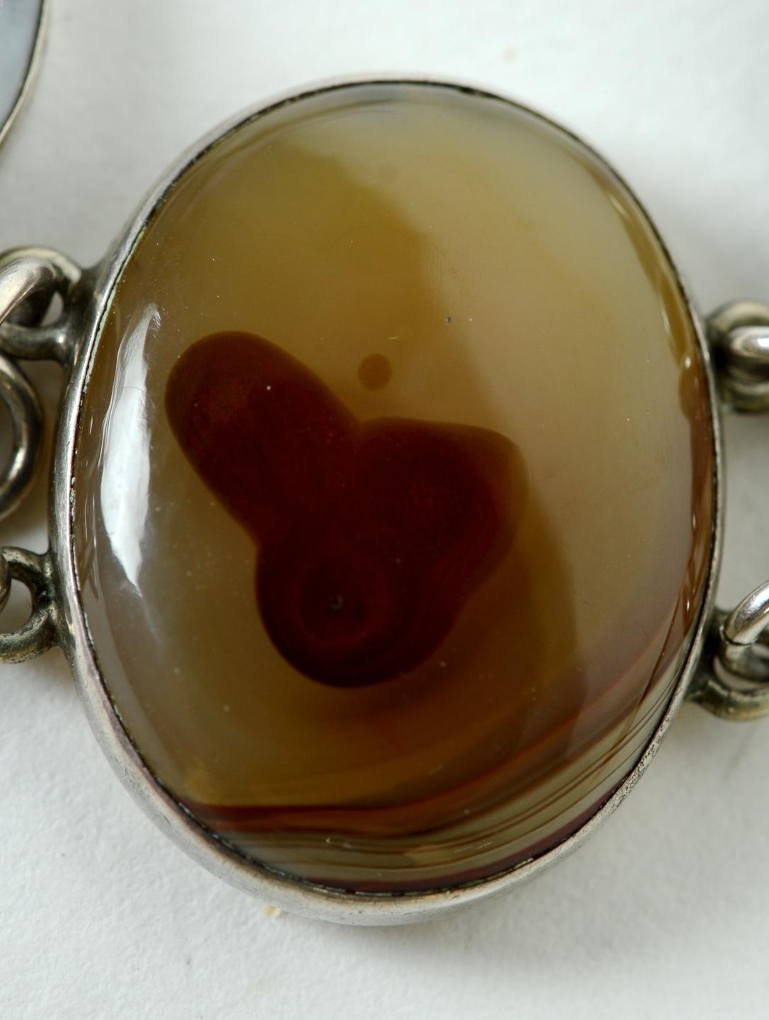 Edward VII and Queen Alexandra Coronation Souvenir Bracelet, Agate, c1902 For Sale 1