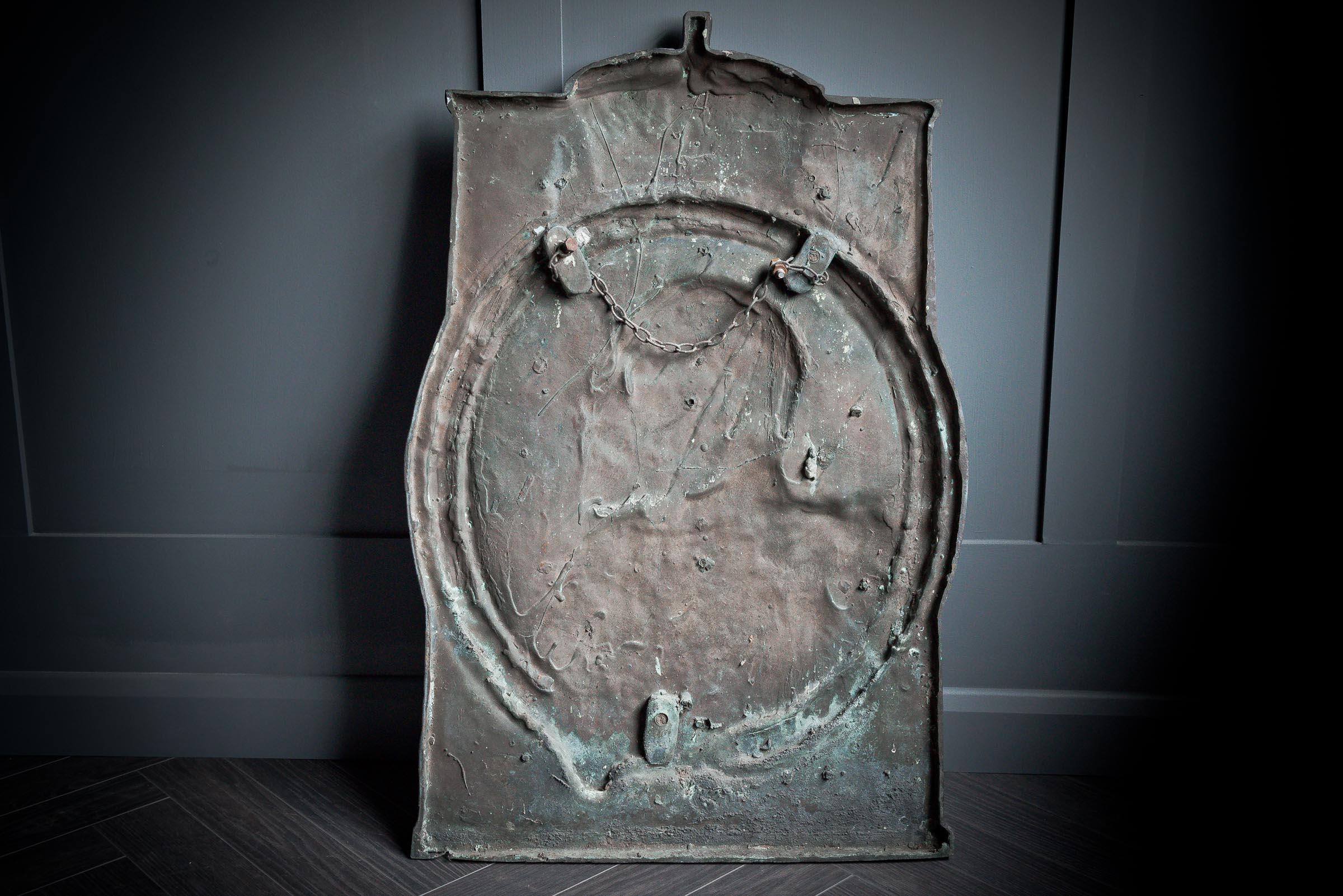 Plaque de fontaine commémorative en bronze d'Edwards VII par William Silver Frith (c.1910) en vente 3