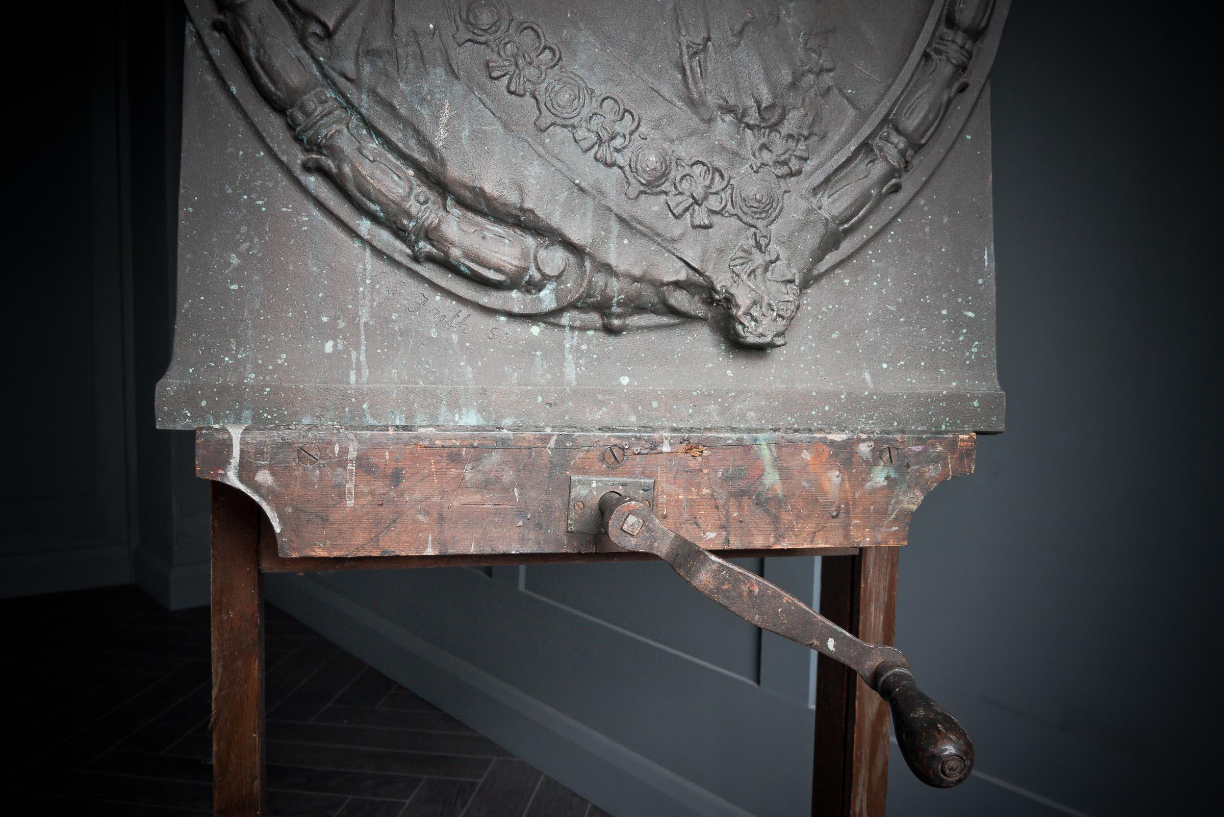 Européen Plaque de fontaine commémorative en bronze d'Edwards VII par William Silver Frith (c.1910) en vente