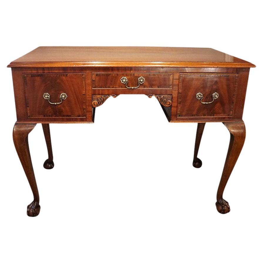 Edward VII Georgian vanity dressing table