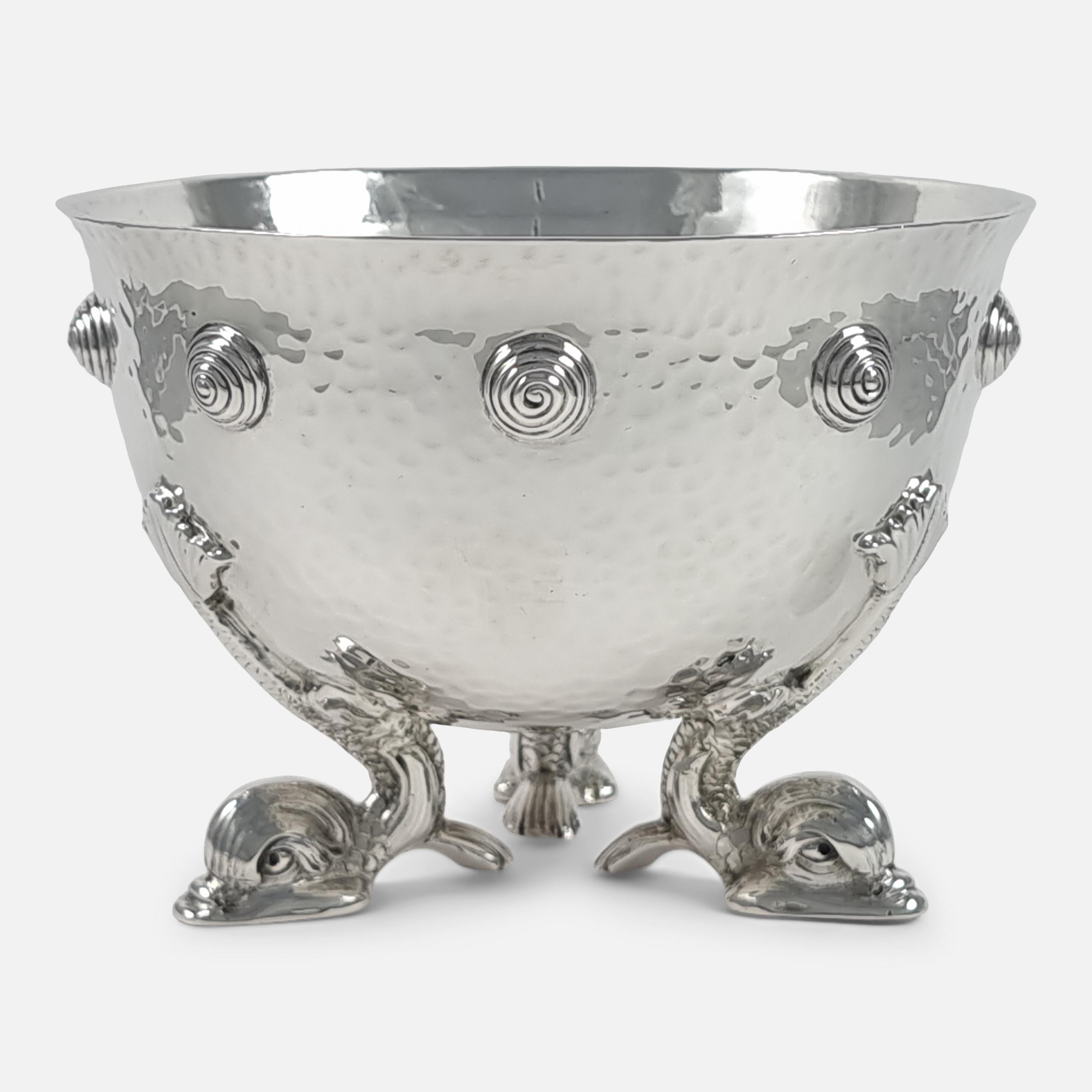 Edward VII Sterling Silver Bowl, Mappin & Webb, 1906 4