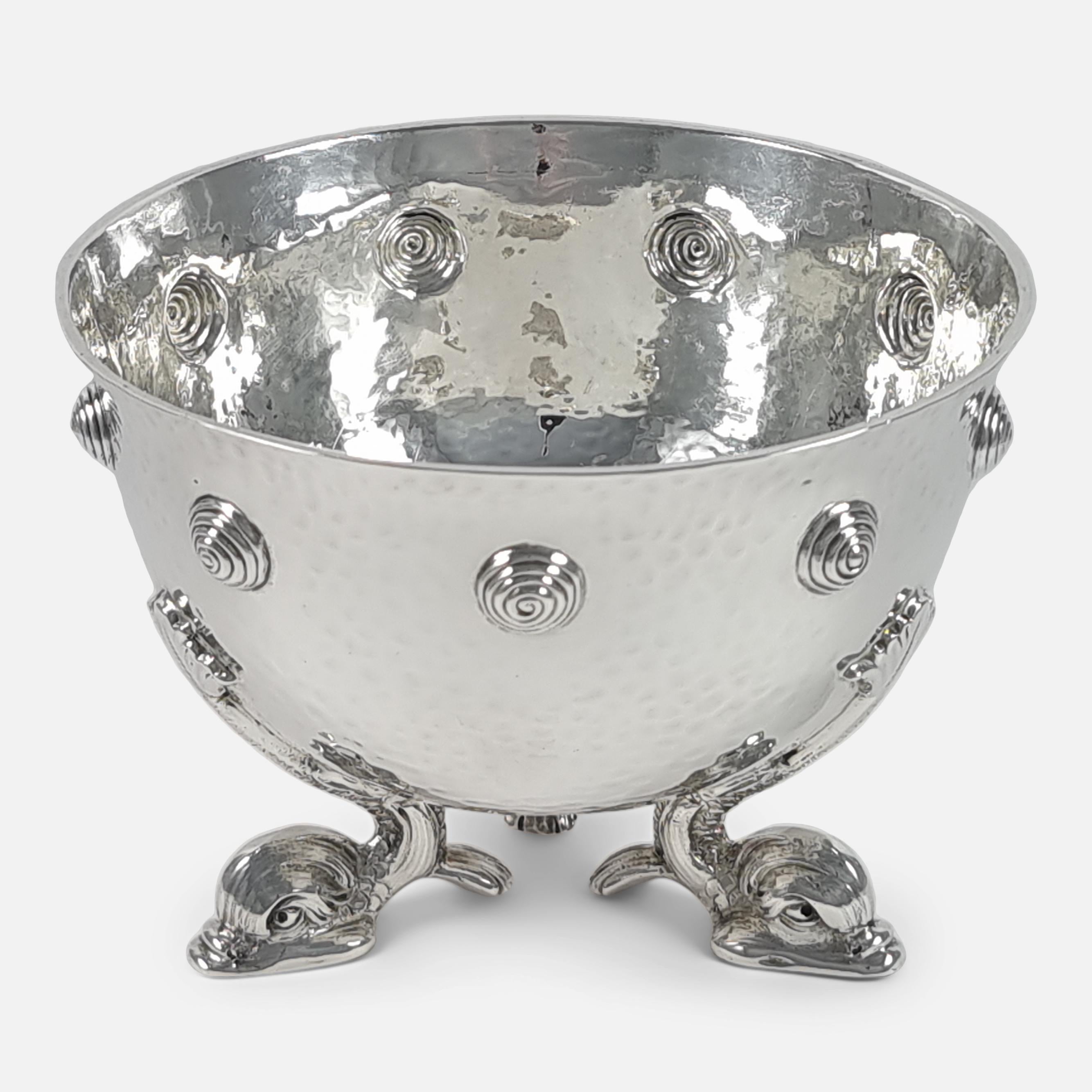 Edward VII Sterling Silver Bowl, Mappin & Webb, 1906 In Good Condition In Glasgow, GB