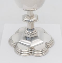 Edward VII Sterling Silver Chalice By John Faucherre London 1916