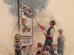 "Circus Day", Publicité pour la crème du blé, Saturday Evening Post, 1923