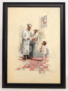 Publicité pour la crème du blé