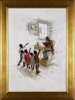 « Qui peut écrire de la crème de blé ? » Affiche du samedi soir, 1917