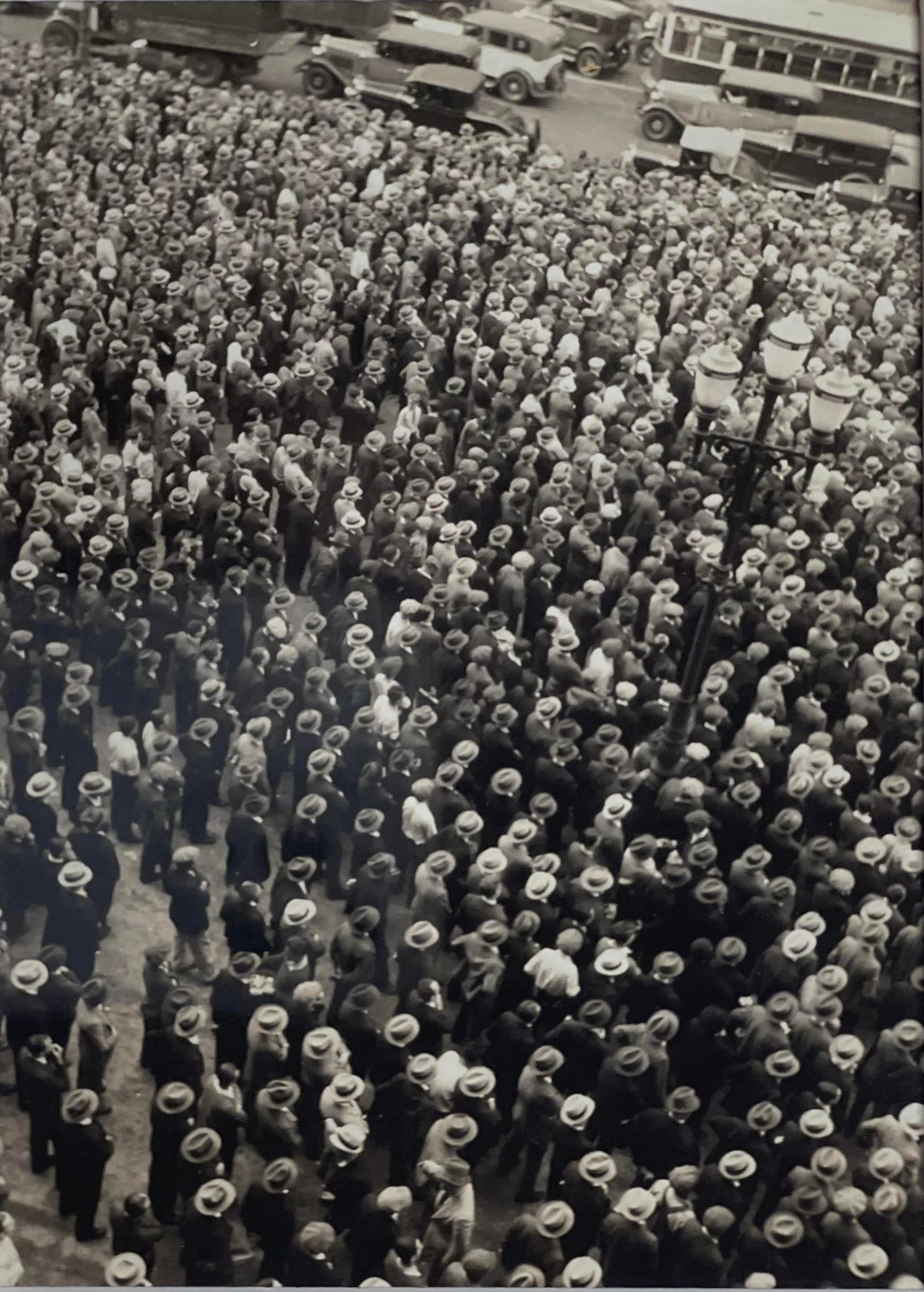 Edward W. Quigley Black and White Photograph - Crowd Scene