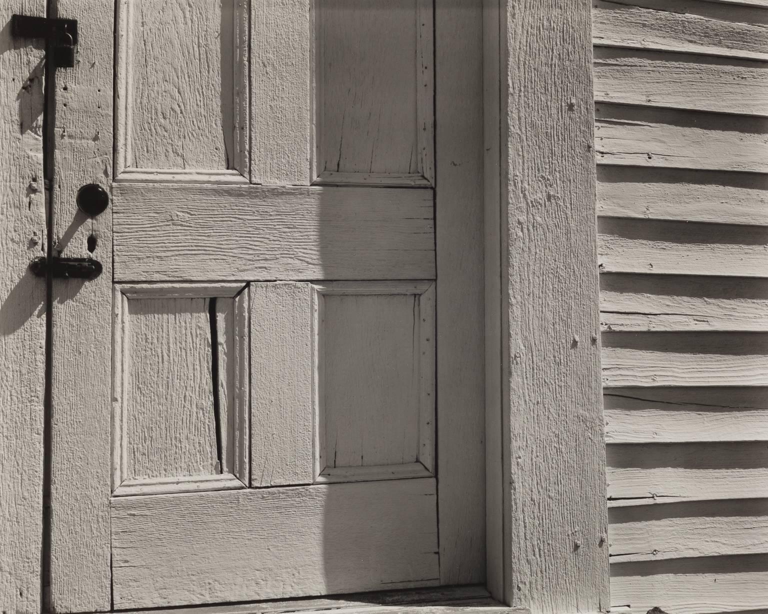 Edward Weston Black and White Photograph - Church Door, Hornitos