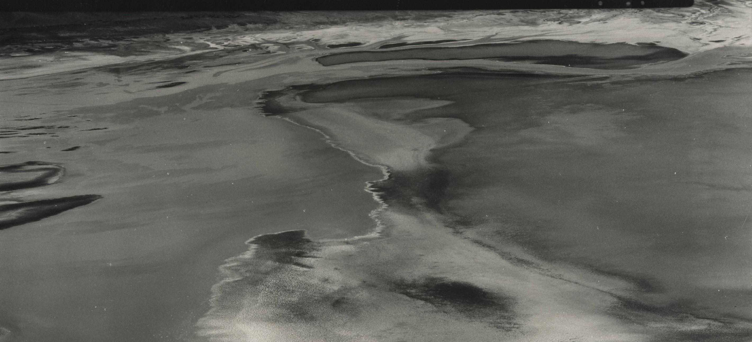 Dante's Aussicht, Death Valley (Grau), Landscape Photograph, von Edward Weston