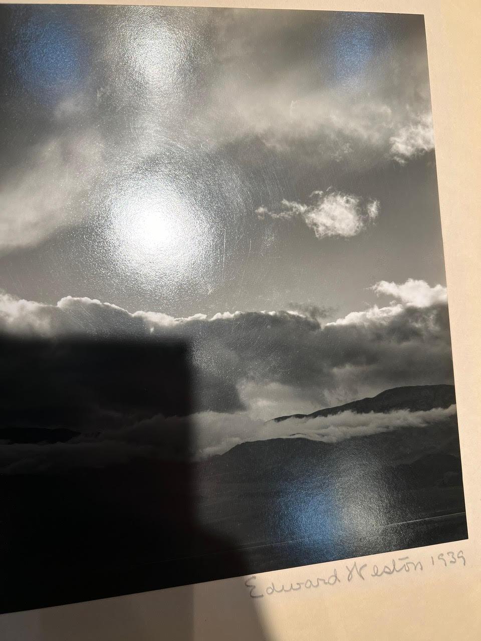 Death Valley (Clouds) - Photograph by Edward Weston