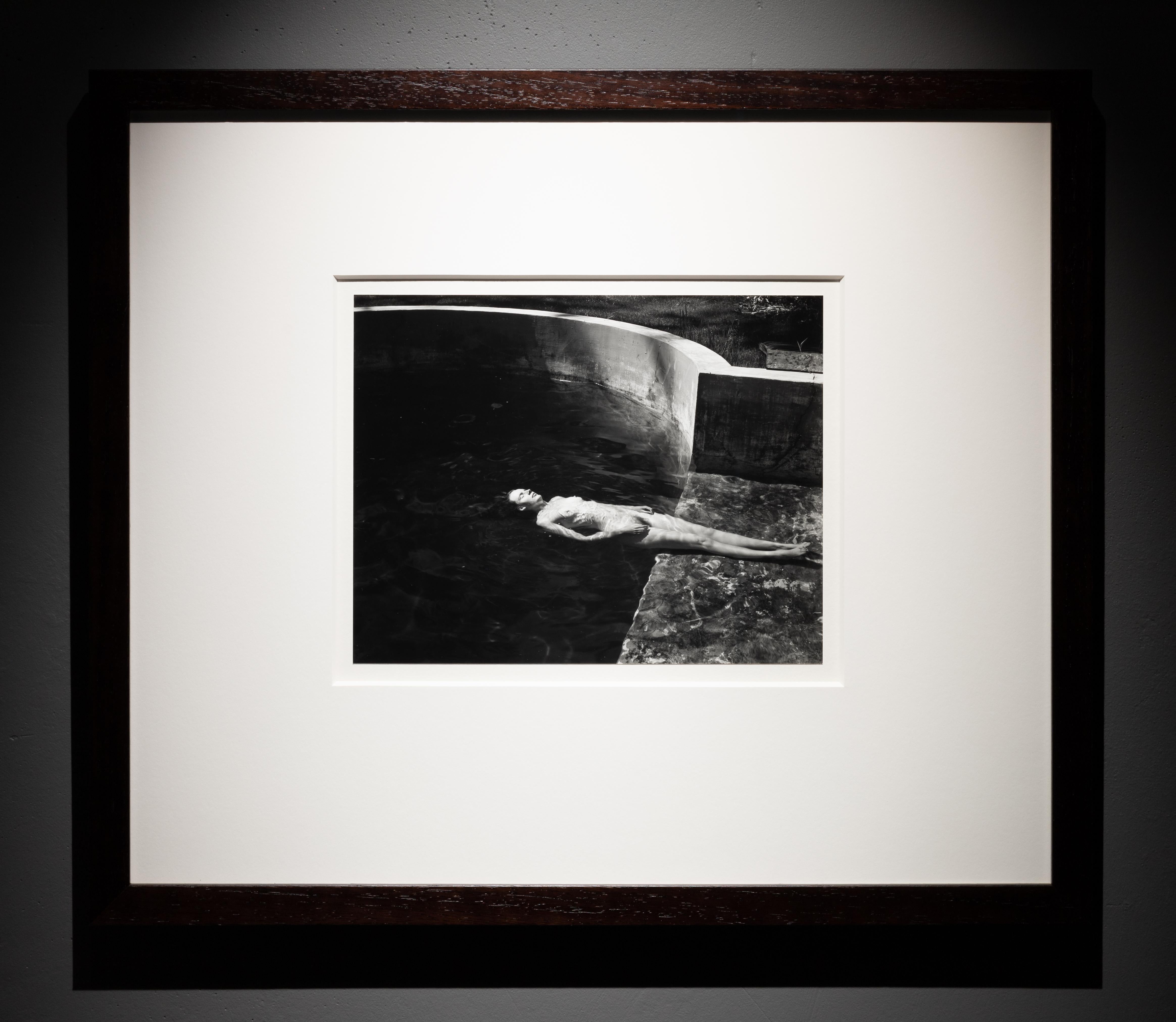 This silver gelatin print made by Edward Weston's son, Cole, in the 1970s or '80s is titled, numbered, stamped and signed by Cole Weston on the back of the mount.