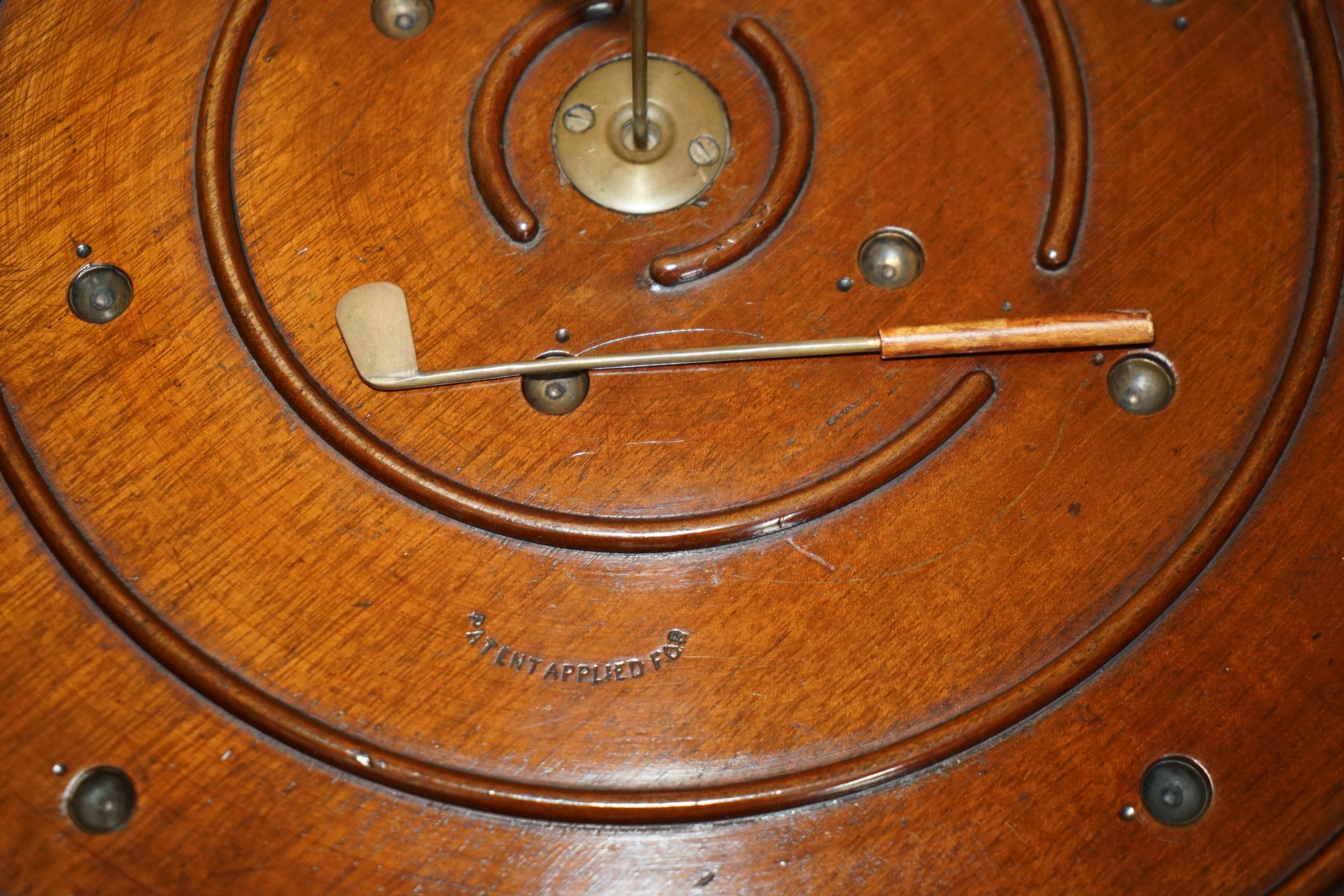 Fin du XIXe siècle EDWARD WILLIAM GODWIN & WILLIAM WATT ANTiQUE VICTORIENNE TABLE DE JEU DE GOLF PARLOUR en vente