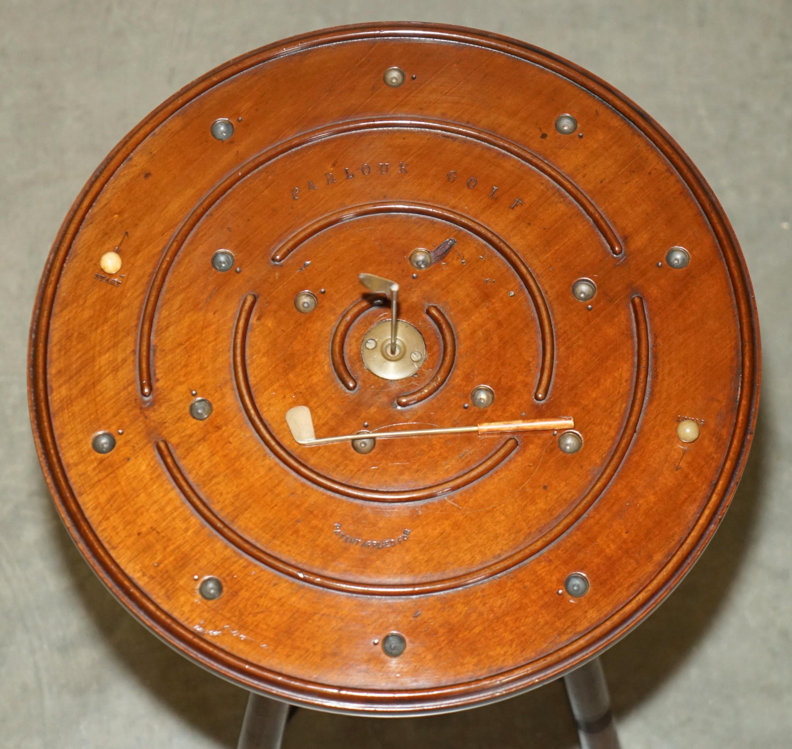 EDWARD WILLIAM GODWIN & WILLIAM WATT ANTiQUE VICTORIENNE TABLE DE JEU DE GOLF PARLOUR en vente 1