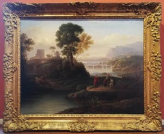 Edward Williams, River landscape, 1834, oil on canvas, signed and dated