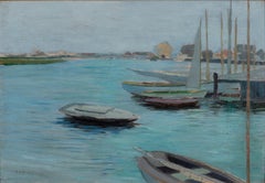 "Sail Boats in Harbor"