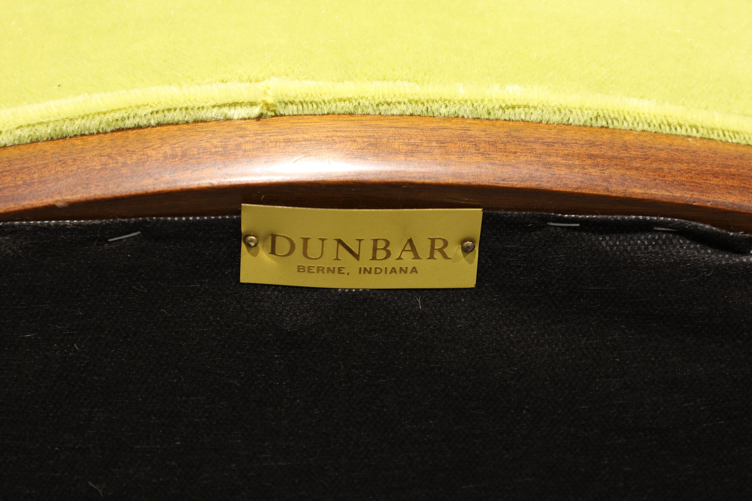 Edward Wormley para Dunbar Silla Janus de Mohair en venta 3