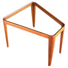 Edward Wormley #4809 Table d'appoint trapézoïdale pour Dunbar, c.C. 1955