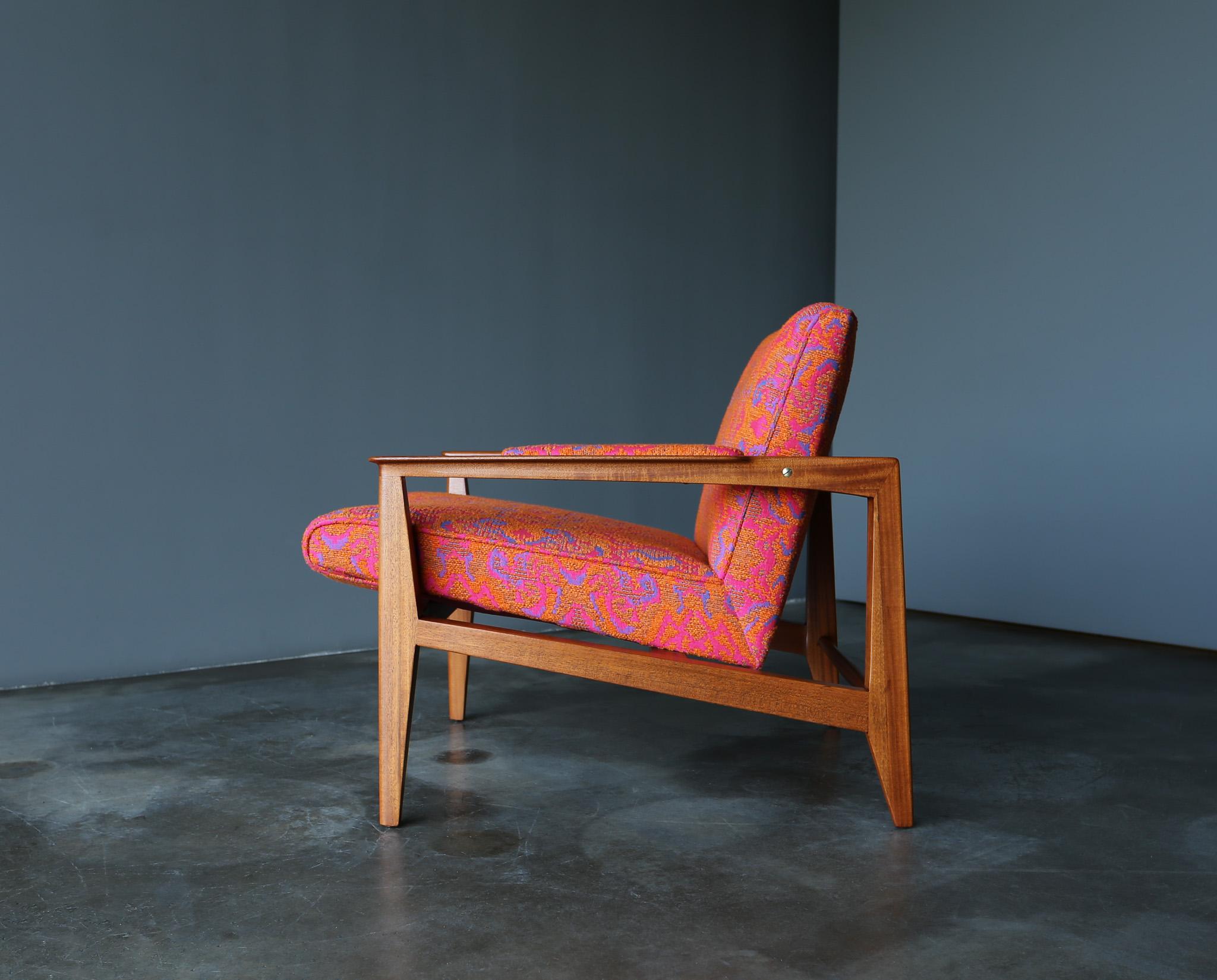 20th Century Edward Wormley 5499 Lounge Chairs for Dunbar, United States, c.1960 For Sale